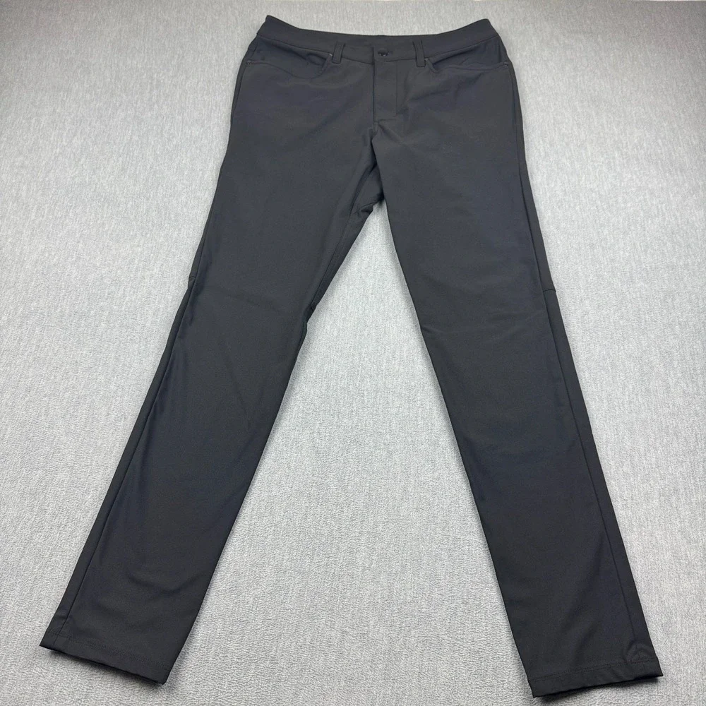 Lululemon Pants Men 33 Black ABC Skinny 33